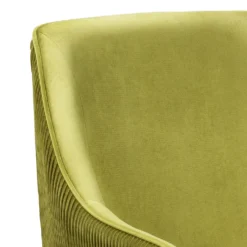 Pia Pleat Swivel Chair - Olive -Home Style Shop 13222763 1654940701676772