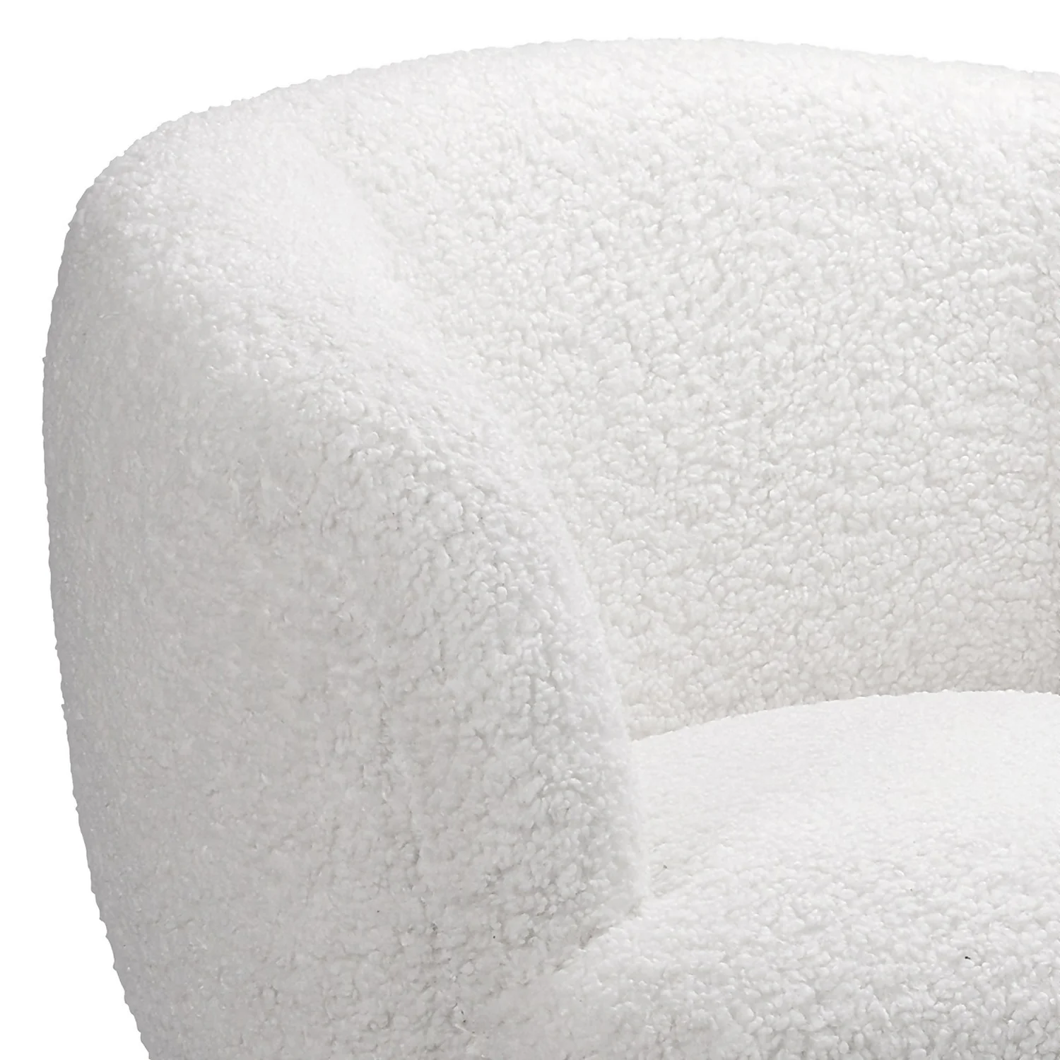 Tori Boucle Tub Chair - White 7 Tori Boucle Tub Chair - White - Image 5