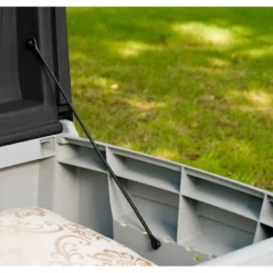 Keter Ace Outdoor Garden Storage Box 124 X 55 X 62.5 Cm - Grey And Black 17 Keter Ace Outdoor Garden Storage Box 124 X 55 X 62.5 Cm - Grey And Black -Home Style Shop 13432924 1234947994705587