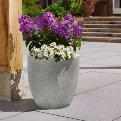 Sierra Grey Egg Planter - 46cm -Home Style Shop 13441303 1644940539007301
