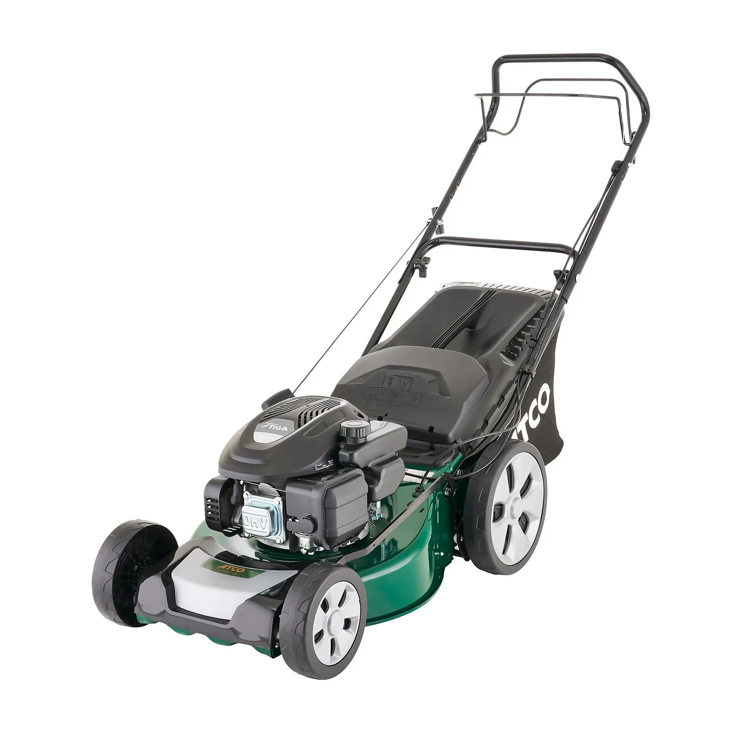 Atco 139cc Classic 18S Petrol Lawn Mower - 46cm 10 Atco 139cc Classic 18S Petrol Lawn Mower - 46cm - Image 8