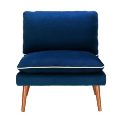 Pippa Pillow Accent Chair - Blue -Home Style Shop 13514417 8174997229801594