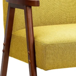 Alex Mid Century Armchair - Ochre -Home Style Shop 13514419 7044963831726281