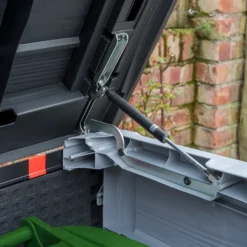 Keter Store It Out Ace Outdoor Garden Storage Shed 1200L - Grey / Graphite -Home Style Shop 13531577 1644925770838397