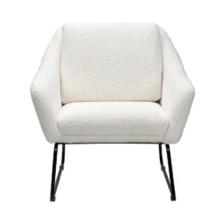 Evelyn Metal Frame Chair - Boucle -Home Style Shop 13863937 1374978553698266