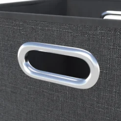 Clever Cube Fabric Insert - Set Of 2 - Woven Pepper -Home Style Shop 13911401 8194981912928613