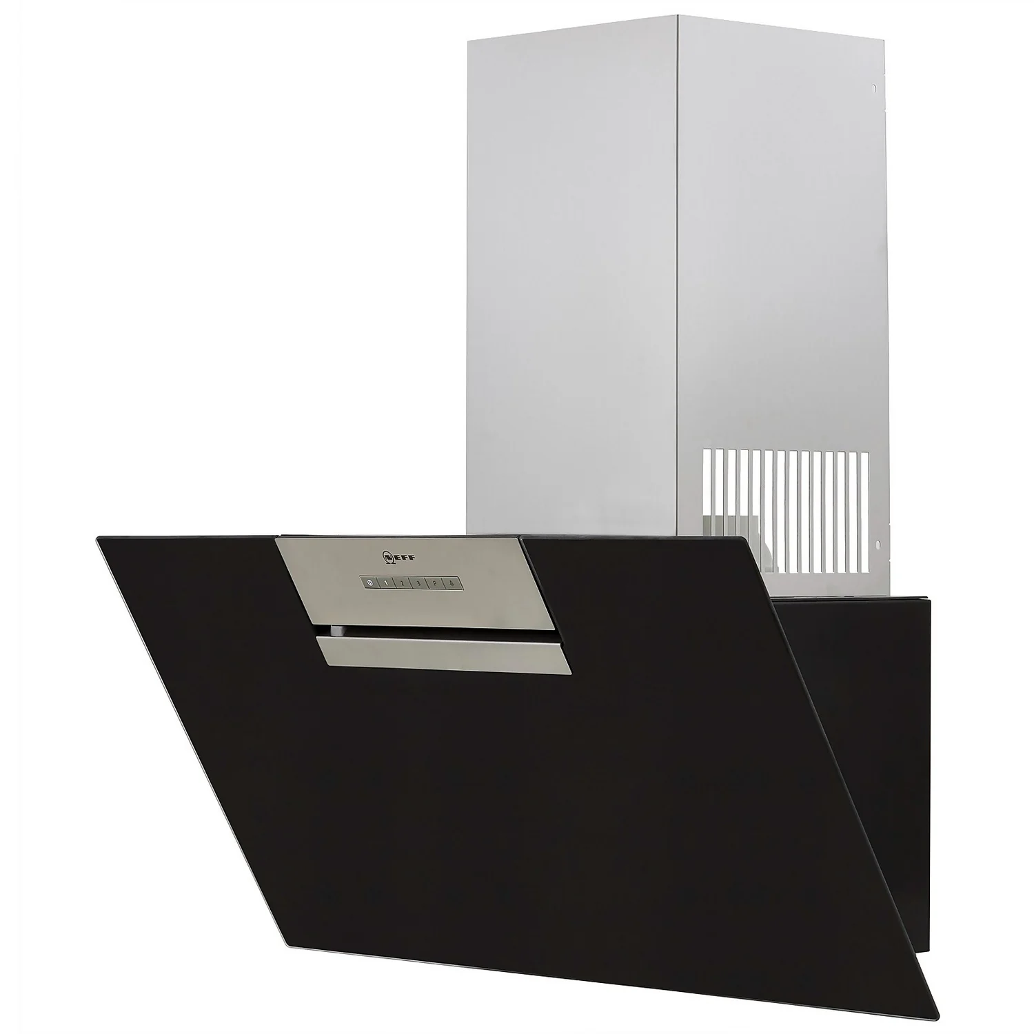 NEFF N30 D85IEE1S0B 80 Cm Angled Chimney Cooker Hood - Black 5 NEFF N30 D85IEE1S0B 80 Cm Angled Chimney Cooker Hood - Black - Image 3