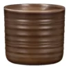 Scheurich Ripple Brown Indoor Pot - 17cm -Home Style Shop 13953254 9044987119704457
