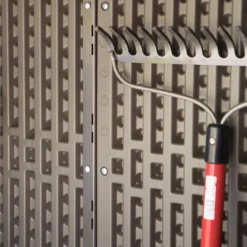 LIFETIME 1500L Vertical Storage Shed - Rough-Cut Brown -Home Style Shop 13997404 1014999835642952