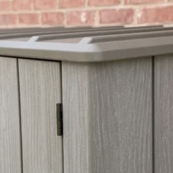 LIFETIME 1500L Vertical Storage Shed - Rough-Cut Brown -Home Style Shop 13997404 6504999835458260