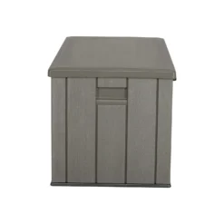 LIFETIME 568L Outdoor Storage Deck Box - Rough-Cut Brown -Home Style Shop 13997406 1294999835439924