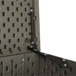 LIFETIME 568L Outdoor Storage Deck Box - Rough-Cut Brown -Home Style Shop 13997406 1734999835560131