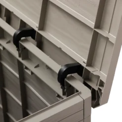 Toomax Garden Storage Box 160L - Warm Grey -Home Style Shop 13997480 1165004537251268