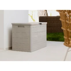 Toomax Garden Storage Box 160L - Warm Grey -Home Style Shop 13997480 6735004537331098