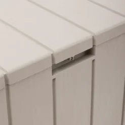 Toomax Bravo Garden Storage Box 270L - Warm Grey -Home Style Shop 13997481 1495004537193128