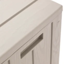 Toomax Bravo Garden Storage Box 270L - Warm Grey -Home Style Shop 13997481 1645004537221082