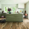 EGGER HOME Brown Perganti Walnut 8mm Aqua+ Laminate Flooring -Home Style Shop 13999105 8415009674819752
