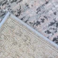 Traditional Runner - Grey & Pink - 67x200cm -Home Style Shop 14015926 1815006089750341