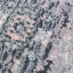 Traditional Runner - Grey & Pink - 67x200cm -Home Style Shop 14015926 1885006089646847