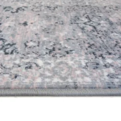 Traditional Runner - Grey & Pink - 67x200cm -Home Style Shop 14015926 2165006089697757