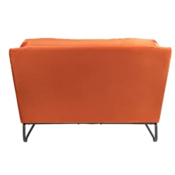 The Snuggler Button Chair - Burnt Orange -Home Style Shop 14202653 1755045747671212