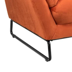 The Snuggler Button Chair - Burnt Orange -Home Style Shop 14202653 7485045747835612